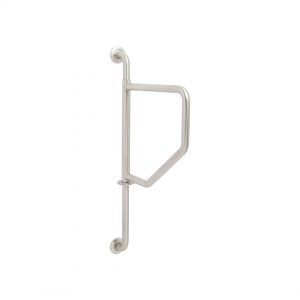 H & H Designer Series Wall to Wall Swing Away Grab Bars