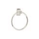 H & H Contemporary Series Towel Ring with Aluminum Ring