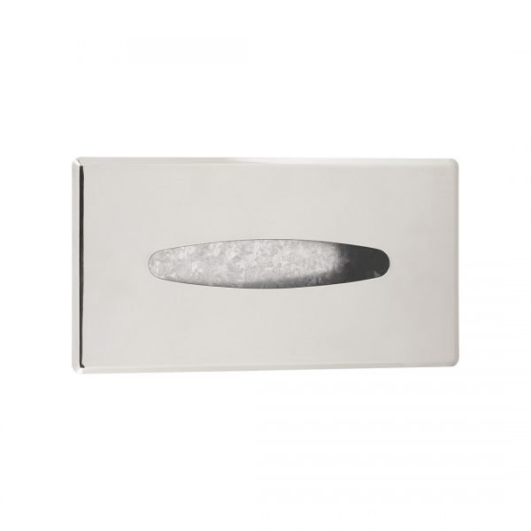 Recessed Tissue Box with Polished Chrome Plated Cover